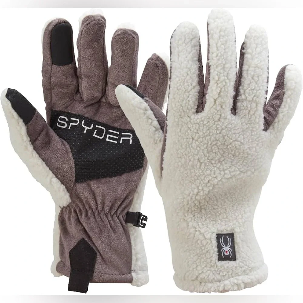 SPYDER women’s Warm Sherpa Fleece Gloves